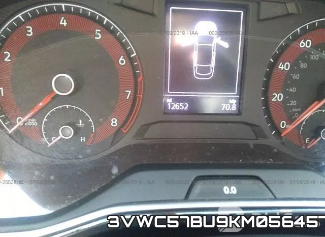 3VWC57BU9KM056457 фото 5