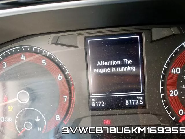 3VWCB7BU6KM169355 фото 9