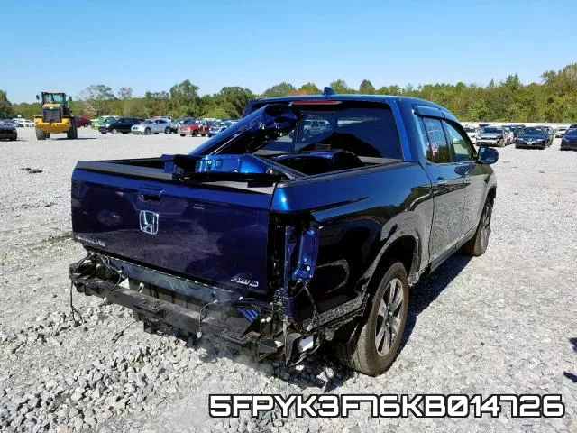 5FPYK3F76KB014726 фото 5