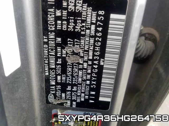 5XYPG4A36HG264758 фото 2