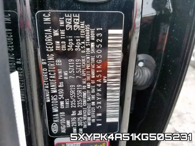 5XYPK4A51KG505231 фото 2