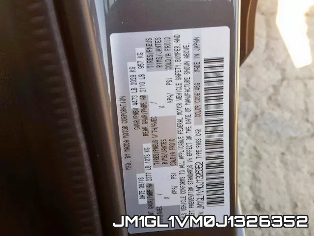 JM1GL1VM0J1326352 фото 2
