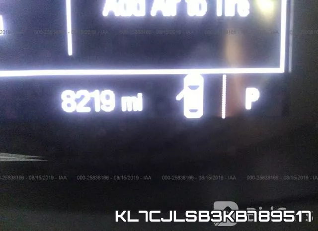 KL7CJLSB3KB789517 фото 8