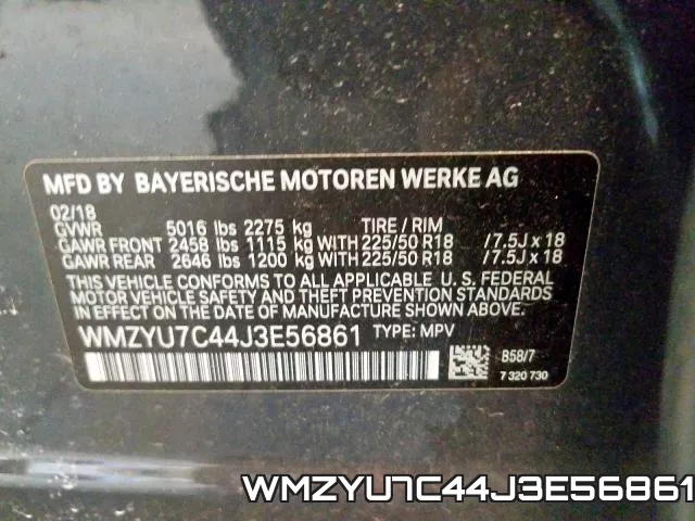 WMZYU7C44J3E56861 фото 2