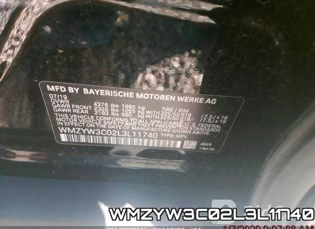 WMZYW3C02L3L11740 фото 6