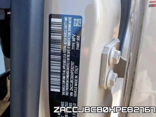ZACCJBCB0HPE82767 фото 2