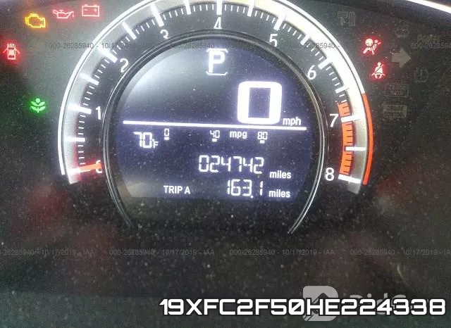 19XFC2F50HE224338 фото 5
