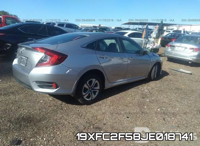 19XFC2F58JE018741 фото 4