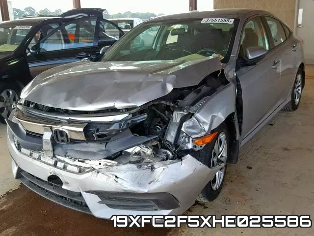 19XFC2F5XHE025586 фото 3