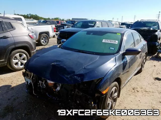 19XFC2F65KE006363 фото 3