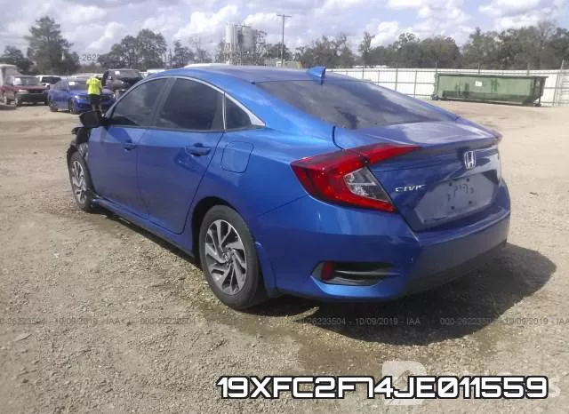 19XFC2F74JE011559 фото 2