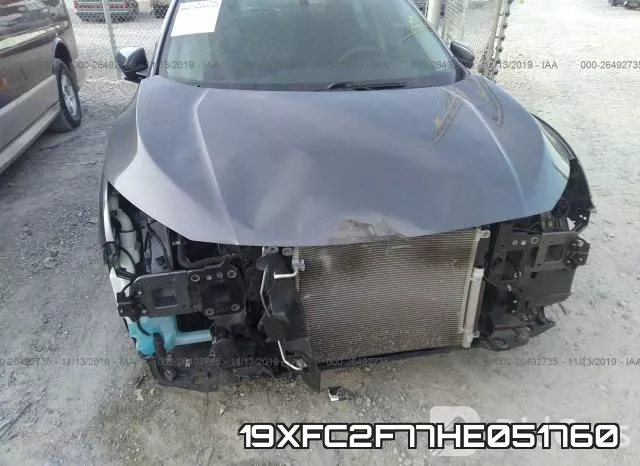 19XFC2F77HE051760 фото 7