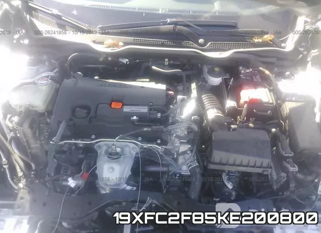 19XFC2F85KE200800 фото 2