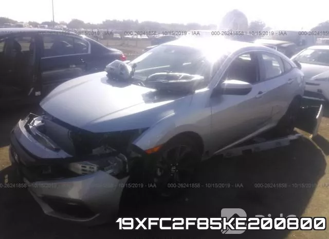 19XFC2F85KE200800 фото 3