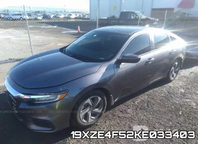 19XZE4F52KE033403 фото 3