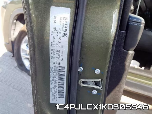 1C4PJLCX1KD305346 фото 2