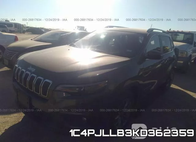 1C4PJLLB3KD362359 фото 3