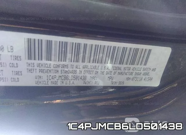 1C4PJMCB6LD501438 фото 9