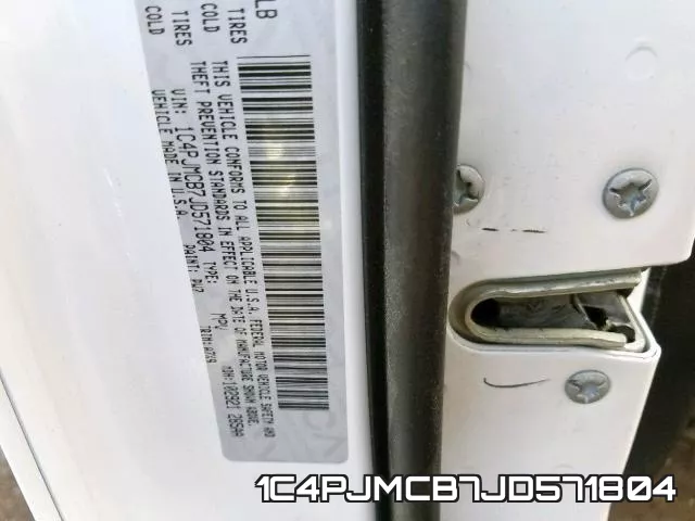 1C4PJMCB7JD571804 фото 2
