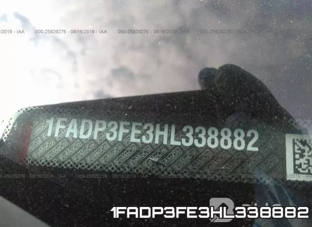 1FADP3FE3HL338882 фото 7