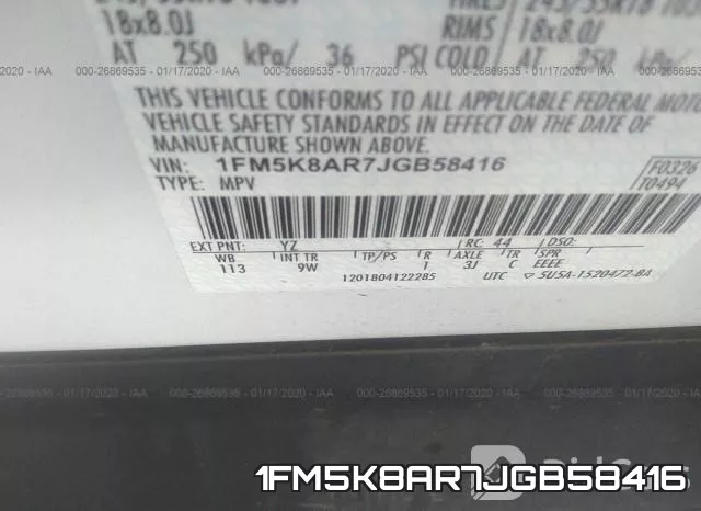 1FM5K8AR7JGB58416 фото 7
