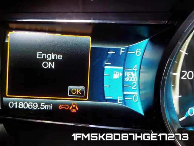 1FM5K8D87HGE17273 фото 9
