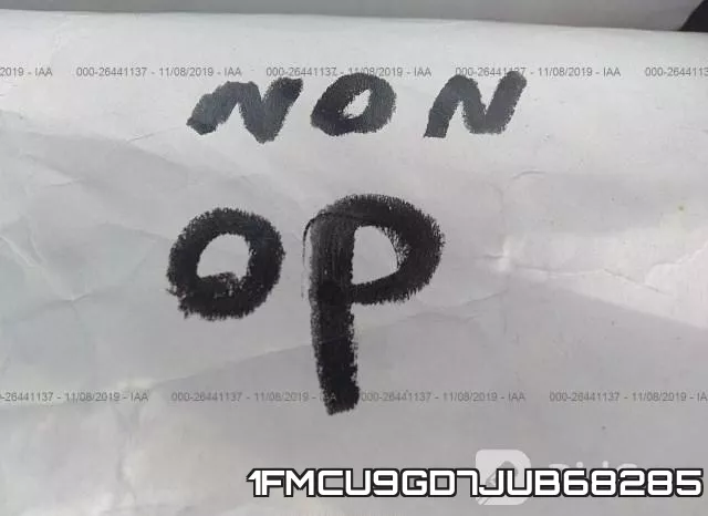 1FMCU9GD7JUB68285 фото 8