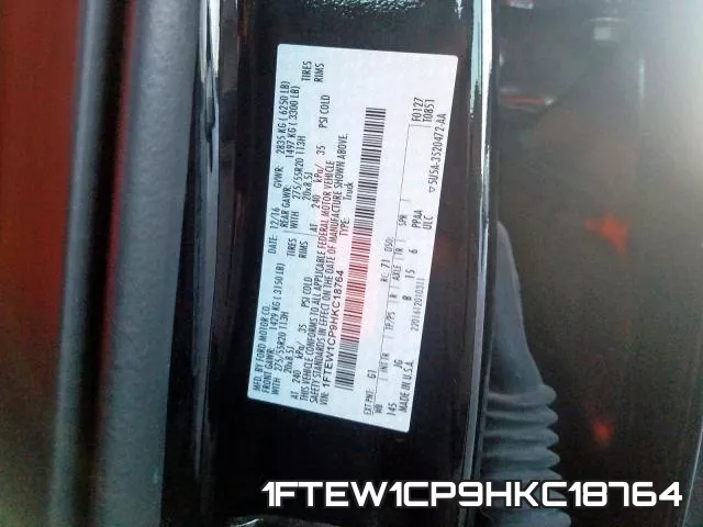 1FTEW1CP9HKC18764 фото 2