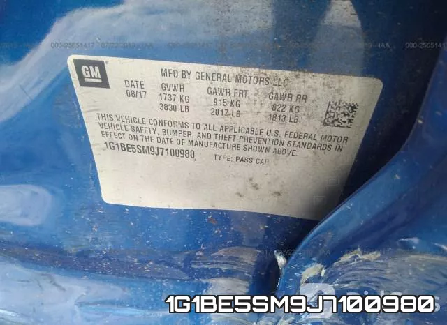 1G1BE5SM9J7100980 фото 8