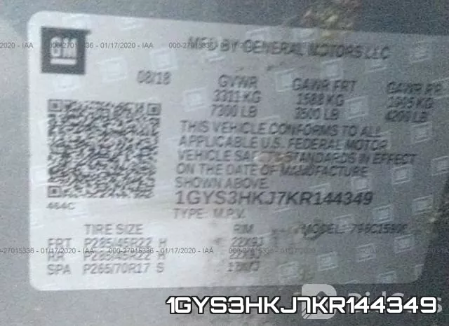 1GYS3HKJ7KR144349 фото 10