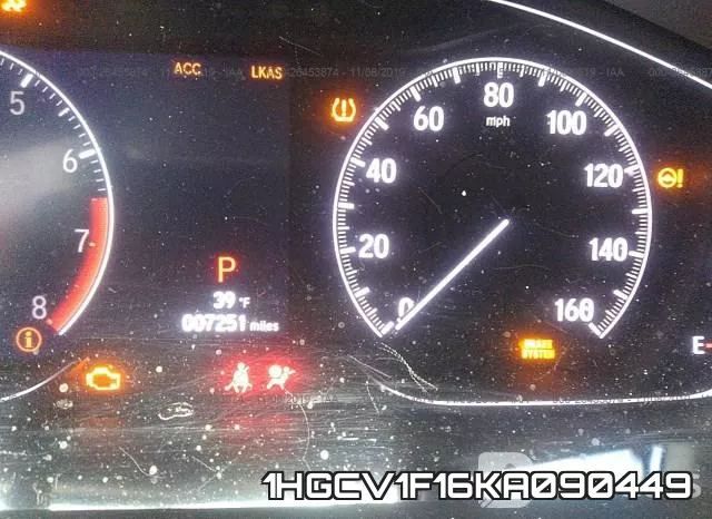 1HGCV1F16KA090449 фото 6