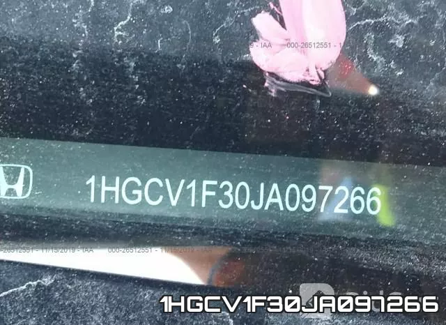 1HGCV1F30JA097266 фото 10