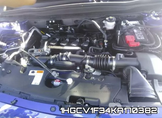 1HGCV1F34KA170382 фото 2