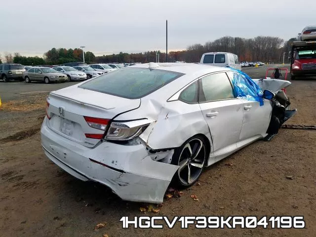 1HGCV1F39KA041196 фото 4
