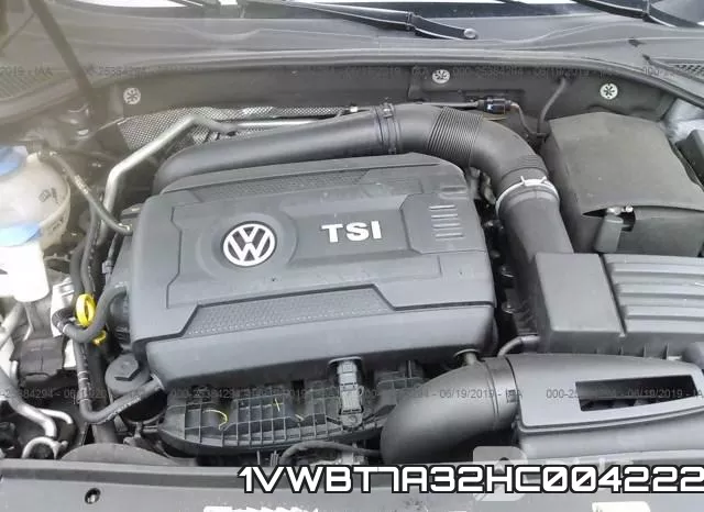 1VWBT7A32HC004222 фото 2