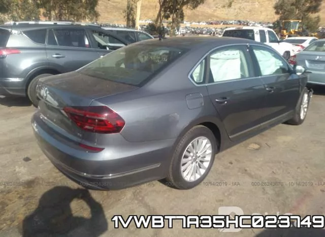 1VWBT7A35HC023749 фото 5