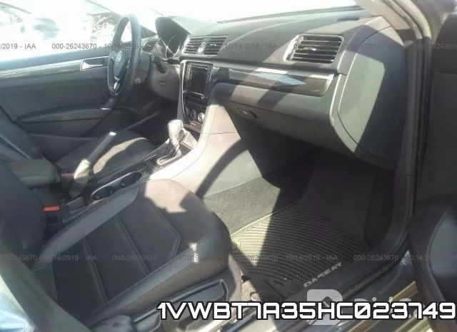 1VWBT7A35HC023749 фото 6