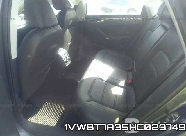 1VWBT7A35HC023749 фото 9