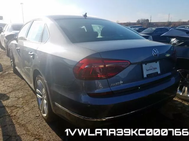 1VWLA7A39KC000766 фото 3