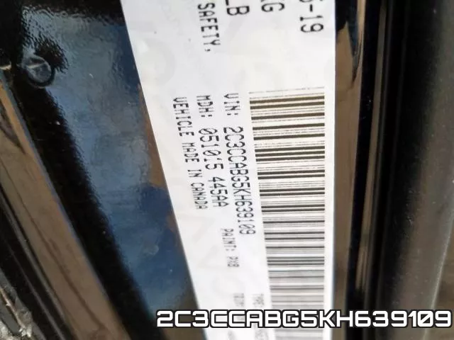 2C3CCABG5KH639109 фото 2