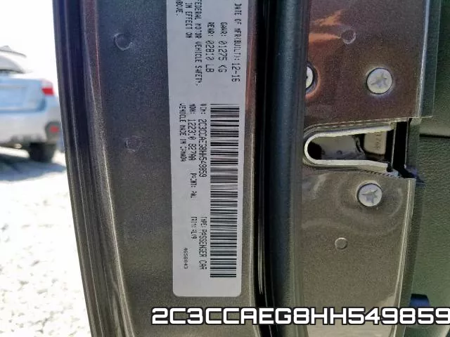 2C3CCAEG8HH549859 фото 2