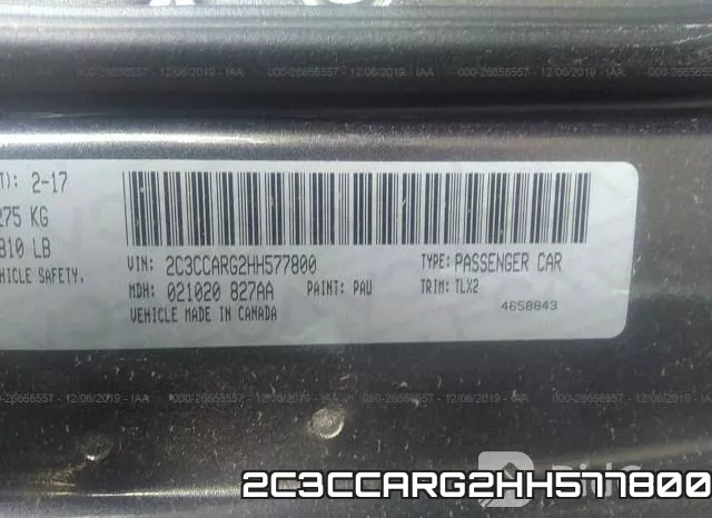 2C3CCARG2HH577800 фото 8