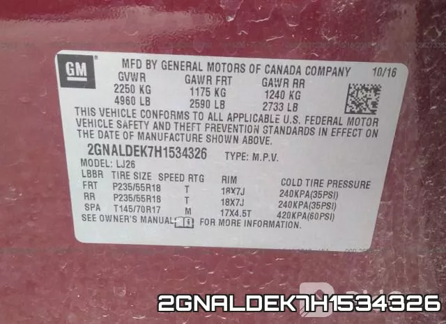 2GNALDEK7H1534326 фото 10