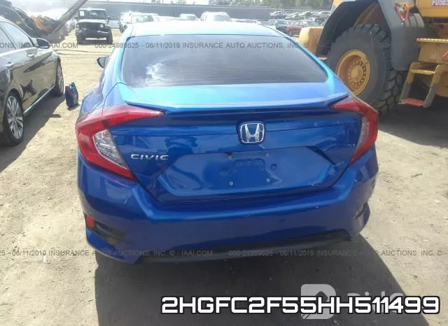 2HGFC2F55HH511499 фото 6