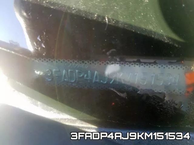 3FADP4AJ9KM151534 фото 2