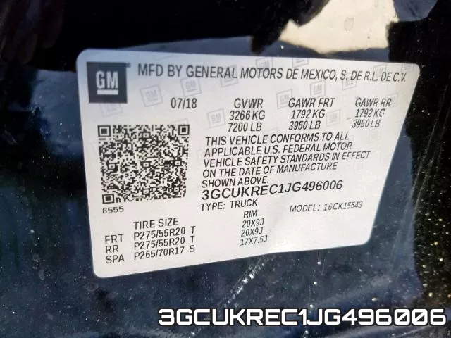 3GCUKREC1JG496006 фото 2