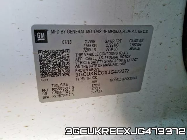 3GCUKRECXJG473372 фото 2
