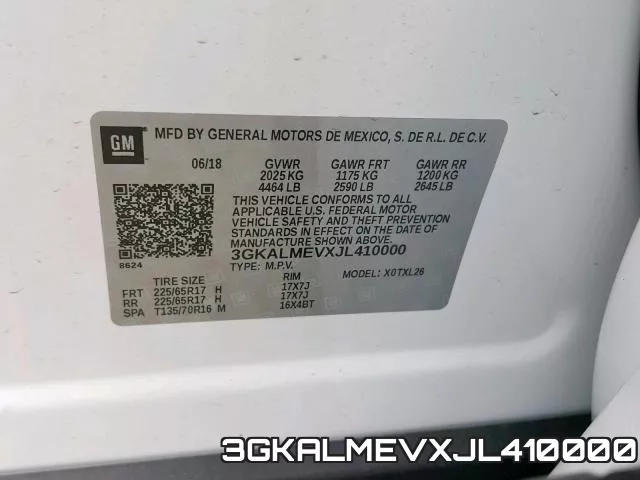 3GKALMEVXJL410000 фото 2