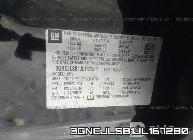 3GNCJLSB1JL167280 фото 10