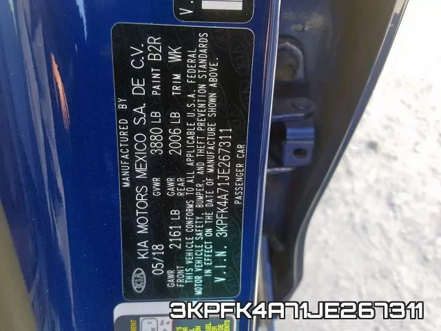 3KPFK4A71JE267311 фото 2